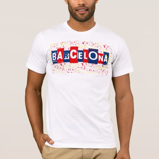 BaRCELONA T-shirt (Voorkant)