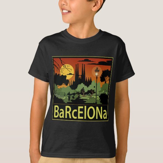 Barcelona T-shirt (Voorkant)