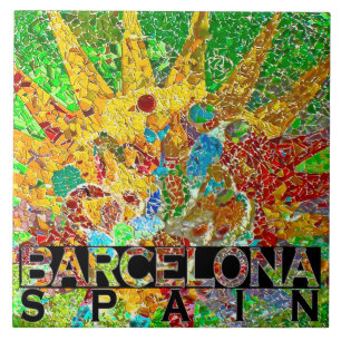 Barcelona Tegeltje