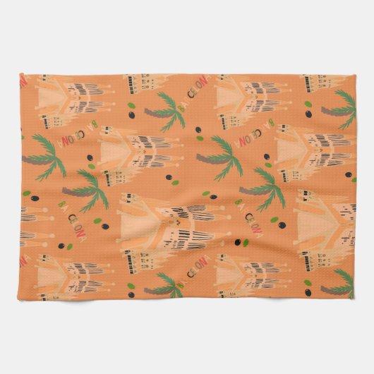 Barcelona Theedoek (Horizontaal)