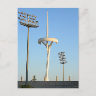 Barcelona-tv-toren Briefkaart