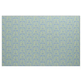Barcelona Wall Flowers Blue en Green Stof (Yard (91,4 cm))