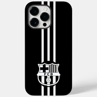 Barcelona Zwart & Wit Stripes Hoesje