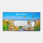 Barcelone, Espagne - Parc Guell Mosaïque Gaudi (Clavier et souris)