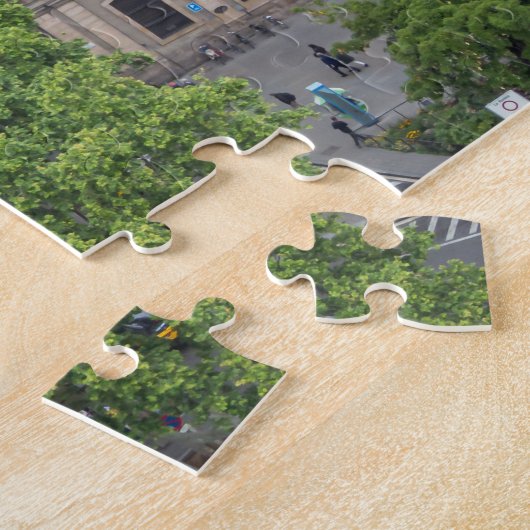 Barcelone La Rambla vue puzzle (Côté)