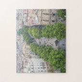 Barcelone La Rambla vue puzzle (Vertical)