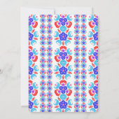 Barcelos Haan Portugees Feestthema Kaart (Achterkant)