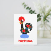 Barcelos Rooster Briefkaart (Staand voorkant)