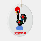 Barcelos Rooster Keramisch Ornament (Rechts)