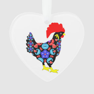 Barcelos Rooster Nationaal Emblem Ornament