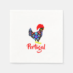 Barcelos Rooster Portugees Nationaal Embleem Servetten