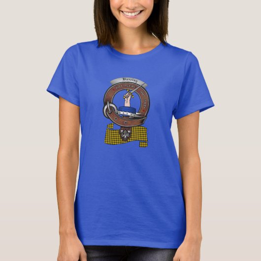 Barclay Clan Badge Dames T-shirt (Voorkant)
