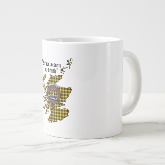 Barclay Clan Badge Jumbo Mug (Devant droit)