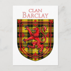 Barclay Dress Tartan Scottish Pset Briefkaart
