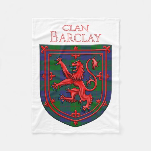 Barclay Hunting Tartan Scottish Plaid Fleece Deken (Voorkant)