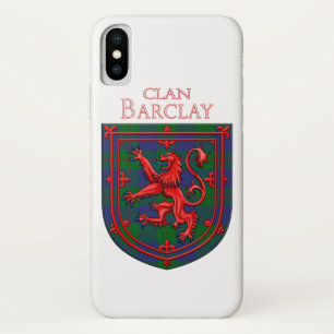Barclay Hunting Tartan Scottish Pset iPhone X Hoesje