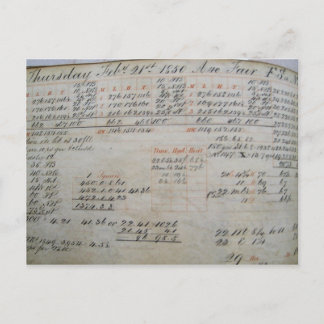 Barclay Perkins 1850 FSt log Briefkaart