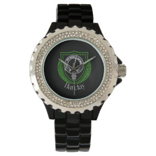 Barclay Scottish Clan Crest Horloge