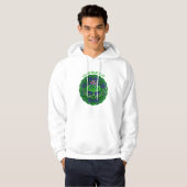 Barclay Scottish Tartan Celtic Thistle Hoodie (Voorkant volledig)