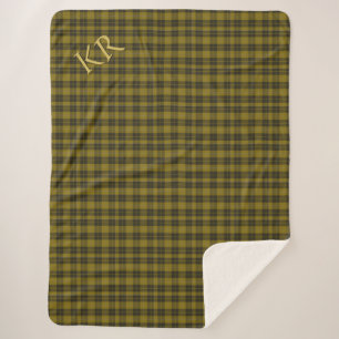 Barclay Tartan avec vos initiales, Scottish Plaid