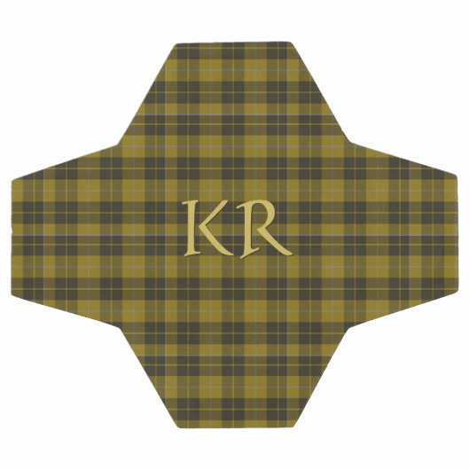 Barclay Tartan avec vos initiales, Scottish Plaid (Plat)
