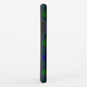 Barclay tartan blauwe groene vleid Case-Mate iPhone case (Achterkant/rechts)