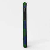 Barclay tartan blauwe groene vleid Case-Mate iPhone case (Achterkant/links)