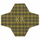 Barclay Tartan met uw initialen, Schotse speldenst Voetbal (Enkel)