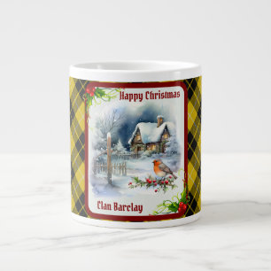 Barclay Tartan & Robin Kerst Extra Grote Beker