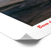 Barco de pesca/Pesqueiro/Vissende boot Poster (Hoek)