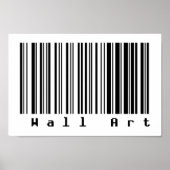 Barcode Art - Wall Art Poster (Voorkant)