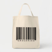 Barcode Bag Tote Bag (Voorkant)