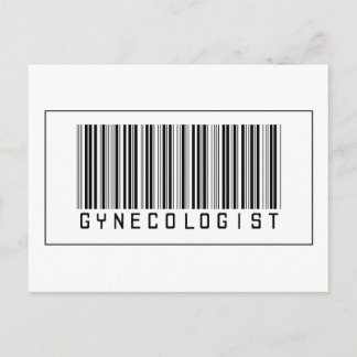 Barcode Gynaecoloog Briefkaart