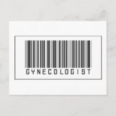 Barcode Gynaecoloog Briefkaart (Voorkant)