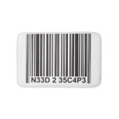 Barcode Leetspeech - Moet Bath Mat ontsnappen (Voorkant)