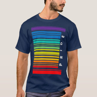 Barcode LGBT Pride Retro 1 T-shirt