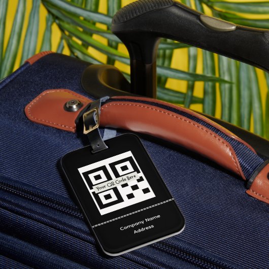 Barcode, Logo, Naam Bagage Labels (Voorkant Insitu 1)