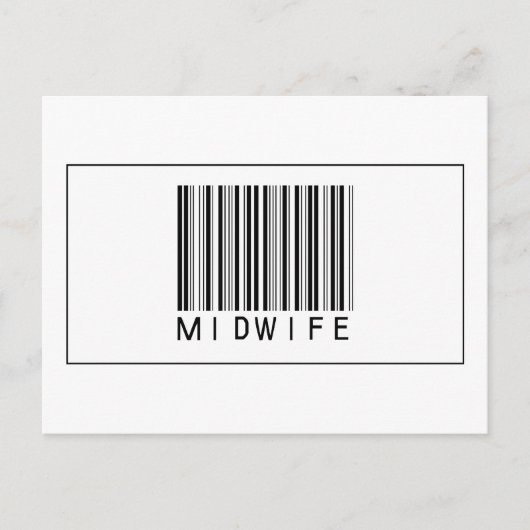 Barcode Midwel Briefkaart (Voorkant)