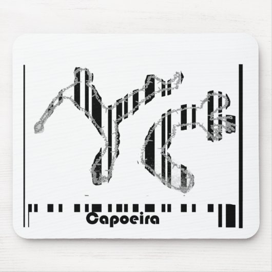 barcode mousepad capoeira muismat (Voorkant)