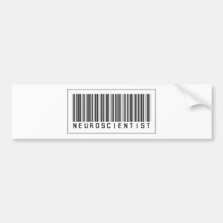 Barcode Neurowetenschapper Bumpersticker