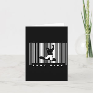 Barcode Snowboarden Kleding - Snowboarder Snowboa Kaart