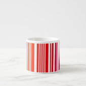 Barcode Stiped Espresso Mok (Voorkant)