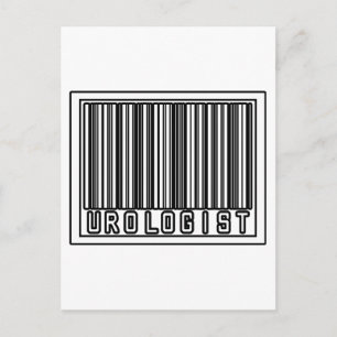 Barcode-uroloog Briefkaart