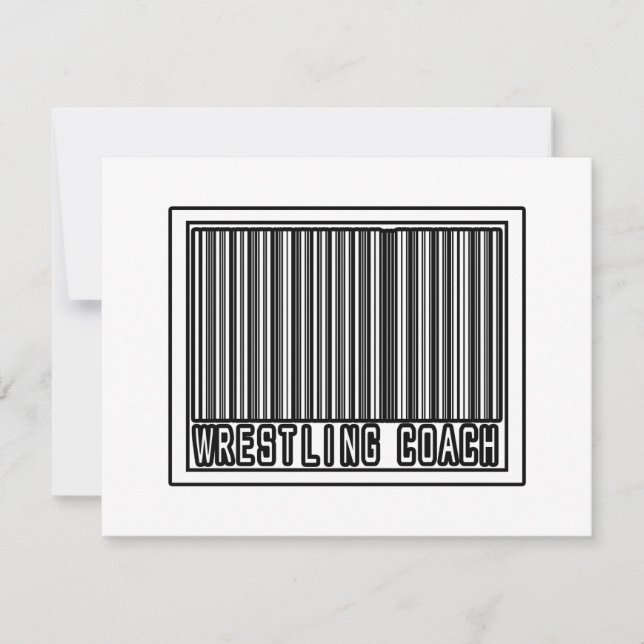 Barcode Wrestling Coach (Voorkant)