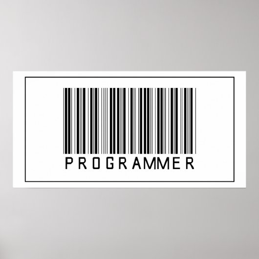 Barcodeprogramma Poster (Voorkant)