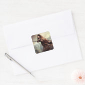 BARD BOWMAN™ Character Poster 3 Vierkante Sticker (Envelop)