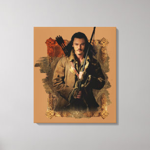 BARD BOWMAN™ grafische kaart Canvas Afdruk