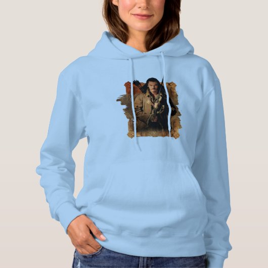 BARD BOWMAN™ grafische kaart Hoodie (Voorkant)