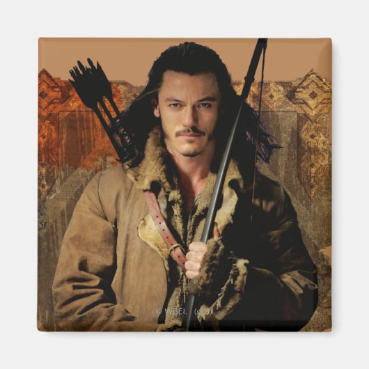 BARD BOWMAN™ grafische kaart Magneet (Voorkant)
