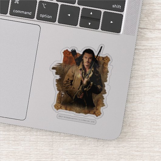 BARD BOWMAN™ grafische kaart Sticker (Detail)